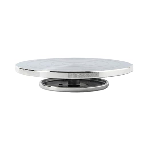 Töpferscheibe,Drehscheibe Töpfern DIY Keramik Ton Töpferei Drehscheibe Rotierende Scheibe Runde Töpferscheibe Ton Skulptur Trimmen Spinner DIY Ton Werkzeug Kuchen(30) von YNZUNMY