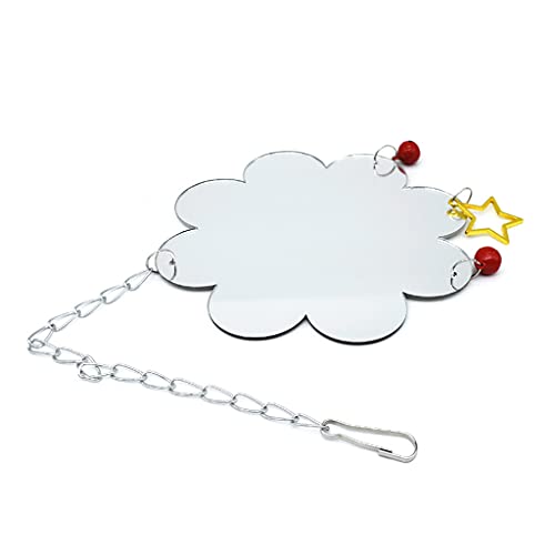 YO-HAPPY Hühnerspielzeug für Hühner mit Spiegel Hühnerschaukelspielzeug mit Glockenstern für Hühnerhähne Großer einseitiger Spiegel YO-HAPPY Hühnerspielzeug für Hühner mit Spiegel Hühnerschaukelspielzeug mit Glockenstern für Hühnerhähne Großer einseitiger Spiegel von YO-HAPPY
