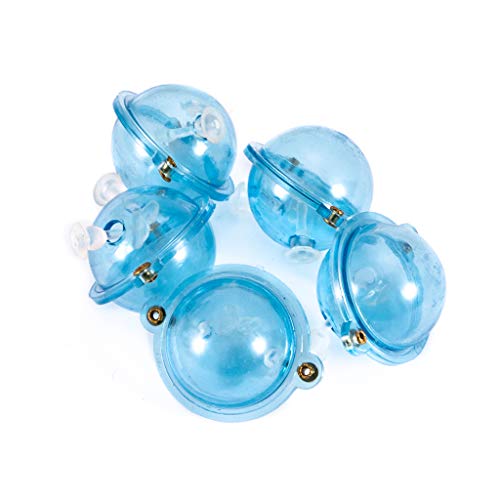 YO-HAPPY Jigging Tackle, 5 Stück/Set Fishing Float ABS Kunststoffkugeln Wasserball Bubble Floats Tackle Sea Fishing Outdoor von YO-HAPPY