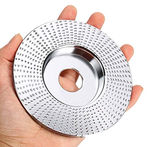 YOBAIH Diamant Schleiftopf 100x22mm Holz Angle Schleifscheibe Grinder Shaping Disc Flach Wolframkarbid Holzschnitzerei Disc-Werkzeuge for Winkelschleifer YOBAIH Diamant Schleiftopf 100x22mm Holz Angle Schleifscheibe Grinder Shaping Disc Flach Wolframkarbid Holzschnitzerei Disc-Werkzeuge for Winkelschleifer von YOBAIH