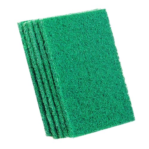 YOBOKO Küchenschwämme Strapazierfähig zum Reinigen von Geschirr Töpfen und Pfannen Leicht zu Reinigen und Langlebig Weicher Schwamm (5PCS Emery Cloth) von YOBOKO
