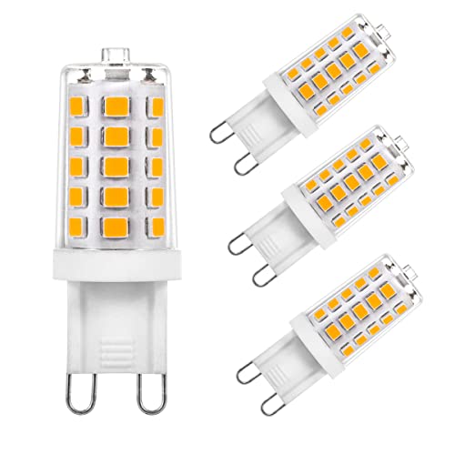 YODAVE G9 Lampe LED Warmweiß 3000K Led Glühbirnen Birn 3.0W | 360° Winkel | 400LM 220-240V | NICHT DIMMBAR | 4er Set von YODAVE