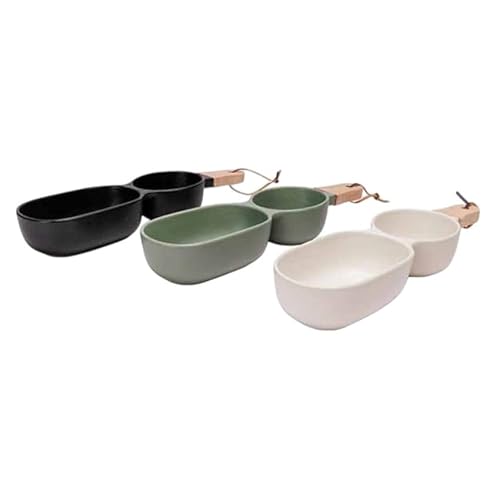 Aperitif-Set, 3-teilig, mit Handgelenk, Durchmesser 34,5 x 9,5 x 5,5 cm Aperitif-Set, 3-teilig, mit Handgelenk, Durchmesser 34,5 x 9,5 x 5,5 cm von YODECO