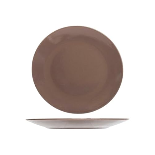 Teller flach Serena taupe D 25 cm von YODECO