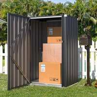 YODOLLA Gartenschrank, 144 x 76 x 55 cm Wetterfest Outdoor-Schrank mit verstellbaren Regalen & Doppeltüren YODOLLA Gartenschrank, 144 x 76 x 55 cm Wetterfest Outdoor-Schrank mit verstellbaren Regalen & Doppeltüren von YODOLLA