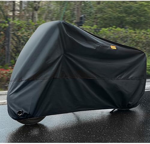 YOFAB Motorradabdeckung, für Suzuki GSXR 125 150 GSXR 125 150 GSXR150, Staubdicht Wasserdichten Kratzer Moped Abdeckung Beständiges, UV-Beständiges Motorrad Schutzhülle,Black von YOFAB