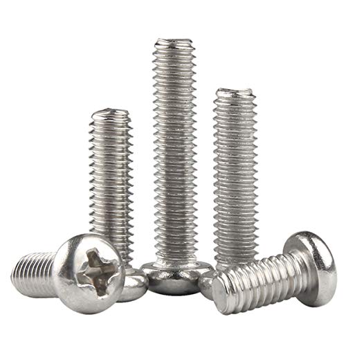 YOFASEN Box of Screws - M5 Ausgezeichnete Maschinenschraube PM Kreuzschlitzschrauben für zu Hause oder am Arbeitsplatz, M5*20 50pcs von YOFASEN