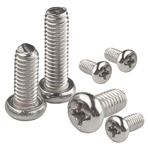 YOFASEN M8 Maschinenschraube, Edelstahl 304 Ist Hart Und Stabil, Nicht Leicht Abzurutschen,M8*16Mm/10Pcs von YOFASEN