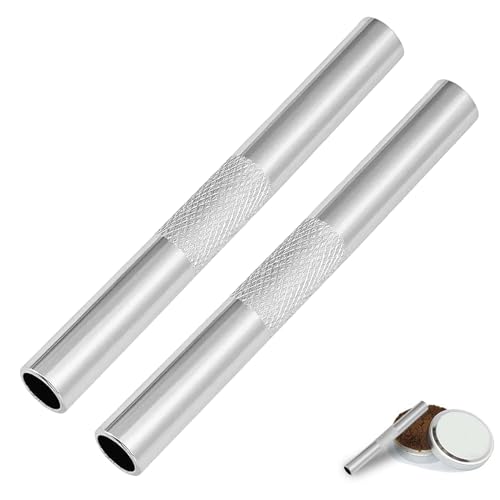 YOGAZEN 2 Stück Ziehröhrchen Set, Silber, 7Cm Tragbarer Strohhalm, Metallrohr, Wiederverwendbar, Premium-Strohhalm Für Picknicks, Camping, Reisen YOGAZEN 2 Stück Ziehröhrchen Set, Silber, 7Cm Tragbarer Strohhalm, Metallrohr, Wiederverwendbar, Premium-Strohhalm Für Picknicks, Camping, Reisen von YOGAZEN