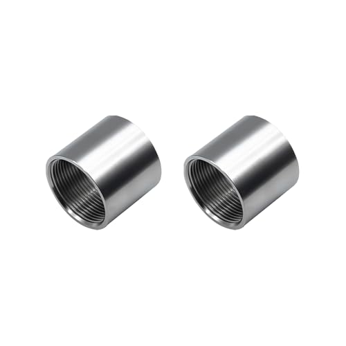YOGAZEN 304 Edelstahl gerade Steckverbinder, 3/8" Buchse auf 3/8" Buchse Rohrverschraubungen, 2 x Innengewinde Verbindungsstück, Doppelmuffe G3/8" Duschschlauch, Doppelmuffe Fittings für Rohranschluss YOGAZEN 304 Edelstahl gerade Steckverbinder, 3/8" Buchse auf 3/8" Buchse Rohrverschraubungen, 2 x Innengewinde Verbindungsstück, Doppelmuffe G3/8" Duschschlauch, Doppelmuffe Fittings für Rohranschluss von YOGAZEN