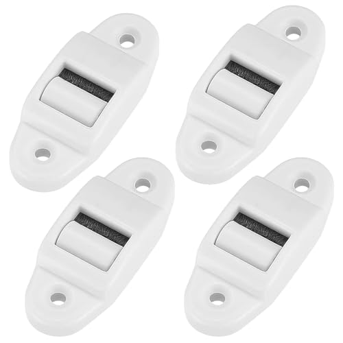 YOGAZEN 4 Stück Gurtführung Rolladen Gurtdurchführung, Rolladen Gurtführung Aufputz, Rolladen Gurtwickler, 40 mm Lochabstand Rollo Gurtband Gurtführung, Für Rolladengurt 14mm Geeignet von YOGAZEN