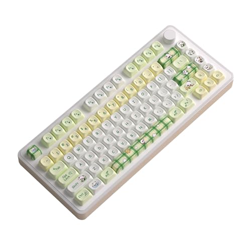 YOGOTEU 140 PBT Heat Sublimations Panda Theme Keycap for Mechanical Keyboards Smooth and Oil-Proof PBT Keycaps Replacement Cute Keycaps YOGOTEU 140 PBT Heat Sublimations Panda Theme Keycap for Mechanical Keyboards Smooth and Oil-Proof PBT Keycaps Replacement Cute Keycaps von YOGOTEU