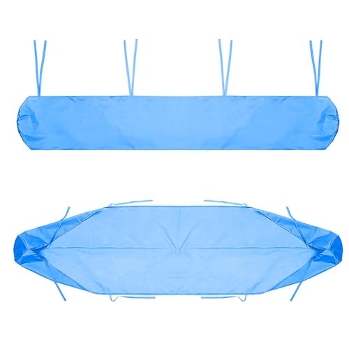 YOHOCS Markisenschutzhülle Für Markisen, 2m-5m Schutzhülle für Gartenmarkise, Sonnensegel UV Regen Wasserdicht Schneefest Patio,Blau,3m/9.84ft von YOHOCS