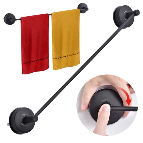 YOHOM 55cm Handtuchstange Saugnapf Ohne Bohren Handtuchhalterung Saugnapf Bad Handtuchstange Vakuum Handtuchhalter Saugnapf Extra Stark Badetuchhalter Saugnapf Edelstahl Für Küche Badezimmer Schwarz YOHOM 55cm Handtuchstange Saugnapf Ohne Bohren Handtuchhalterung Saugnapf Bad Handtuchstange Vakuum Handtuchhalter Saugnapf Extra Stark Badetuchhalter Saugnapf Edelstahl Für Küche Badezimmer Schwarz von YOHOM