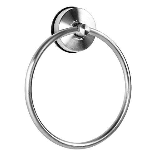 YOHOM Saugschraube Runder Handtuchring Befestigen ohne Bohren Edelstahl Rostfrei Handtuchhalter für Küchen & Badezimmer Aufbewahrung YOHOM Saugschraube Runder Handtuchring Befestigen ohne Bohren Edelstahl Rostfrei Handtuchhalter für Küchen & Badezimmer Aufbewahrung von YOHOM