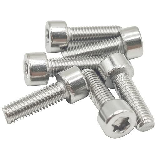 CoKoou 6 Stück T25 M5-0,8 x 16 mm Torx-Schrauben für Stihl FS55 FS110 FS130 FS160 FS180 FS200 FS220 FS240 FS250 ersetzt 9022 341 09 80 cm von YOIASUGH