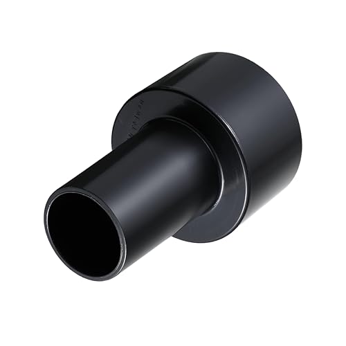 WS25011A Universal-Staubsaugerschlauchadapter, 6,4 cm auf 3,8 cm für Ladensauger, Nass- und Trockensauger, Schwarz von YOIASUGH