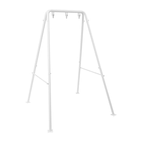 Faltbarer Hängesessel Gestell, Tragbarer Gestell für Hängesessel, Robustes Hängematte Gestell für Indoor/Outdoor, Einfach zu Montieren (hängesessel Nicht im Lieferumfang enthalten) - Weiß von YOICUATGNA