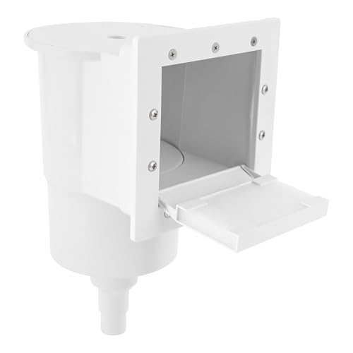 YOICUATGNA Pool Skimmer mit Filterkorb und Griff, PP-Material, mit breiter Öffnung und Einströmdüse,für Poolwände YOICUATGNA Pool Skimmer mit Filterkorb und Griff, PP-Material, mit breiter Öffnung und Einströmdüse,für Poolwände von YOICUATGNA