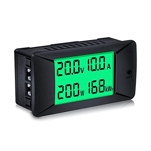 DC Batterie Amperemeter Voltmeter Monitor, Digitale DC 0-300A/300V Smart Shunt Multimeter Leistungsmesser Messgerät Kapazität Spannung Strom für Batterie Autos RV Solar System DC Batterie Amperemeter Voltmeter Monitor, Digitale DC 0-300A/300V Smart Shunt Multimeter Leistungsmesser Messgerät Kapazität Spannung Strom für Batterie Autos RV Solar System von YOJOCK