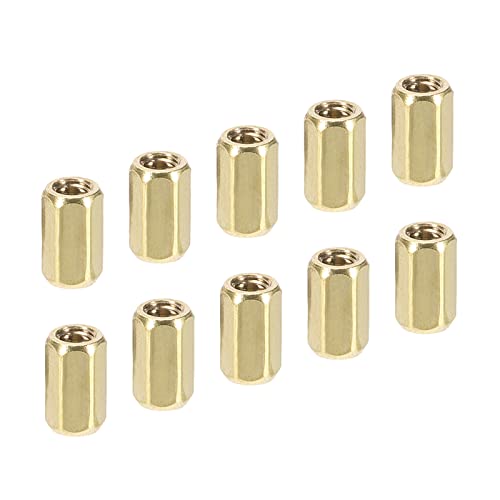 YOKIVE 20Stk M2 Distanzstücke Messing Sechskant PCB Abstandshalter Muttern Halten Höhe Konsistent Perfekt für Hauptplatine Schaltung Brett Elektronik (Gold Ton 6mm) von YOKIVE