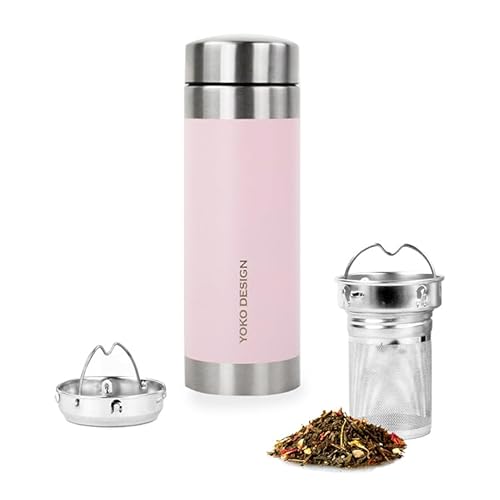 Yoko Design - Isolierkanne 350 ml, Rosa von YOKO DESIGN