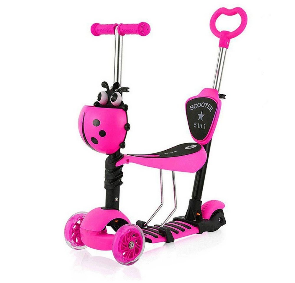 YOLEO Sitzscooter 5 in 1 Kinder Roller Scooter mit Sitz LED Räder ab 2 Jahre YOLEO Sitzscooter 5 in 1 Kinder Roller Scooter mit Sitz LED Räder ab 2 Jahre von YOLEO