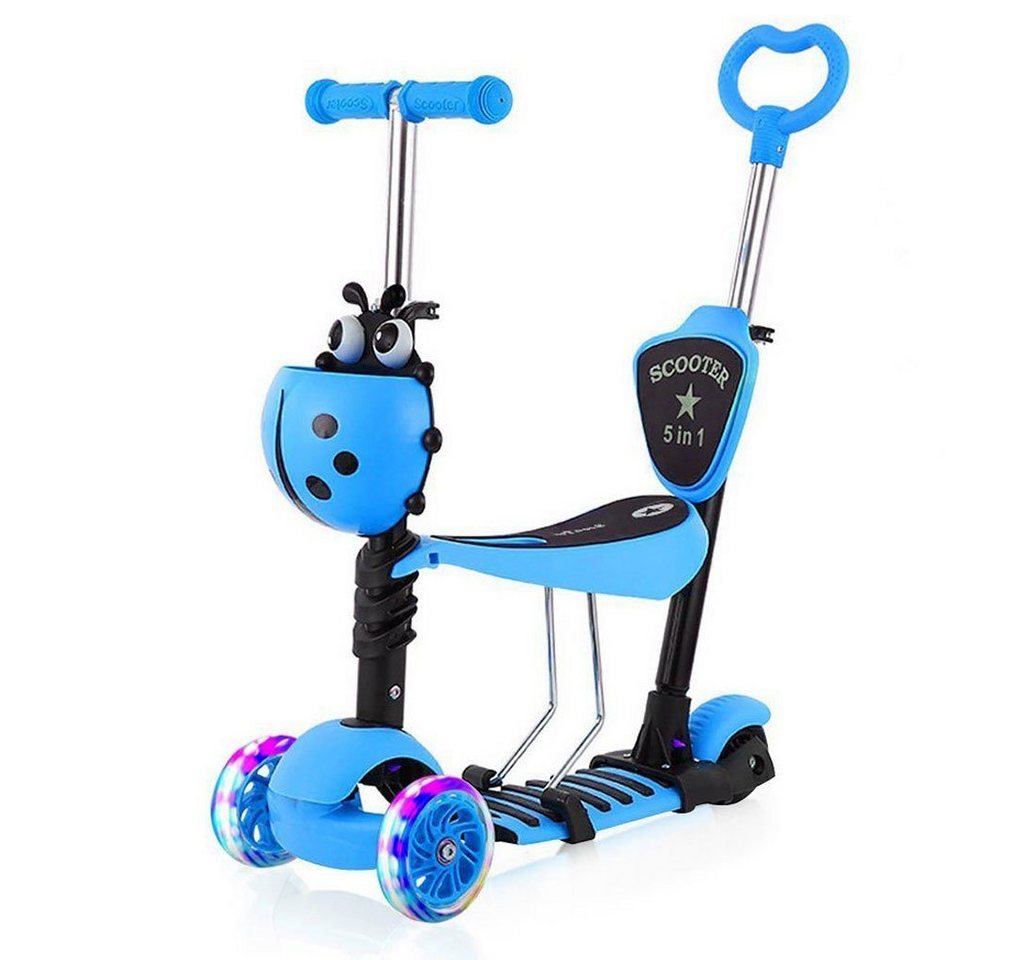 YOLEO Sitzscooter 5 in 1 Kinder Roller Scooter mit Sitz LED Räder ab 2 Jahre YOLEO Sitzscooter 5 in 1 Kinder Roller Scooter mit Sitz LED Räder ab 2 Jahre von YOLEO