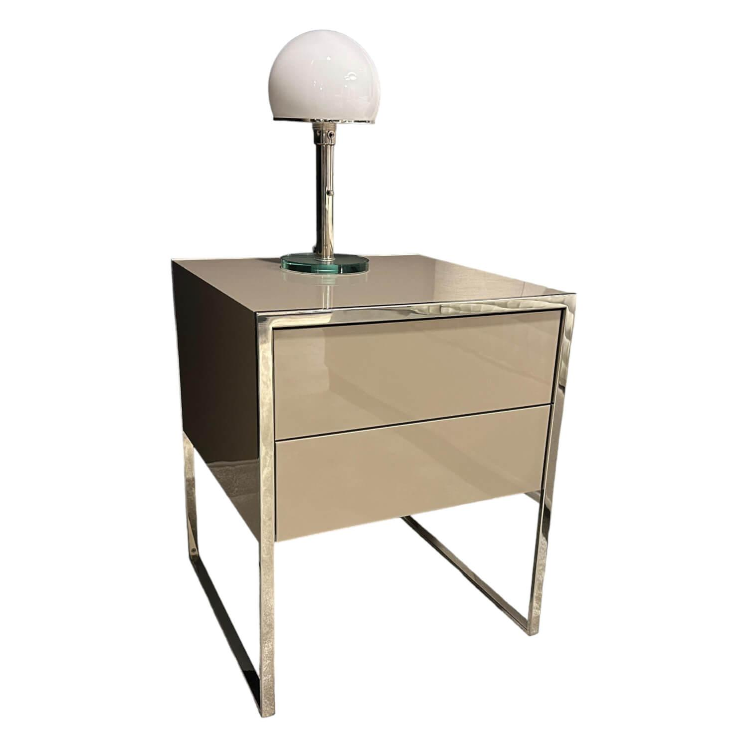 Konsole Smart Nako Hochglanz Pantex Taupe Beige Inklusive 3-fach Steckdose Geste... Konsole Smart Nako Hochglanz Pantex Taupe Beige Inklusive 3-fach Steckdose Geste... von YOMEI