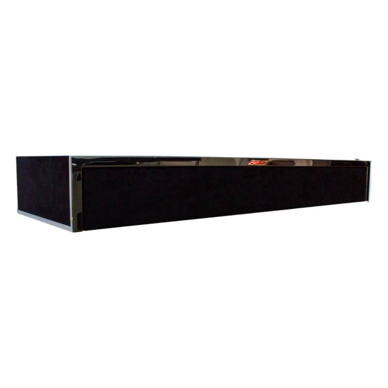 Wandkonsole Smart Console Wandmontiert Mikroleder Anthrazit 03 Poliert von YOMEI