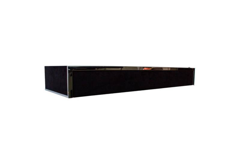 YOMEI Konsole Wandkonsole Smart Console Wandmontiert Mikroleder Anthrazit 03 Poliert von YOMEI