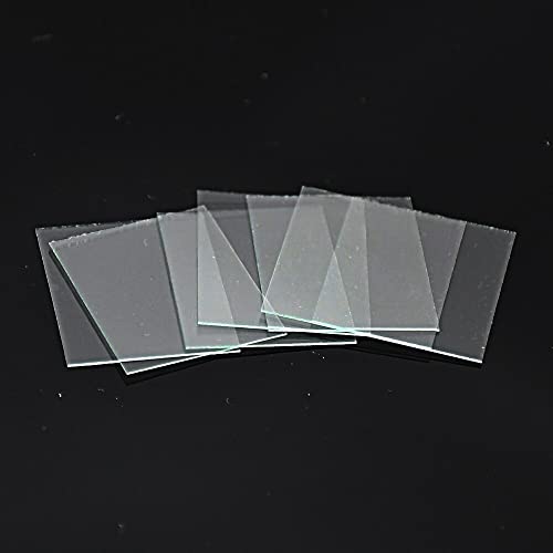 YONGERN Hemacytometer Abdeckung Glas klarer Deckglas for Zählen der Kammerblutabdeckung 22 mm * 26 mm Verwendung mit Neubauer -Kammer 100/Pk von YONGERN