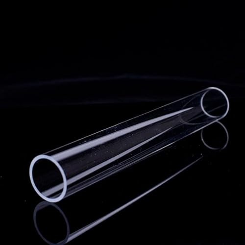 YONGERN Quarz Hochtemperatur- und druckkorrosionsbeständiges Säure-Alkali-Ofen-Quarzglasrohr 1200 Grad Celsius (Size : OD50-T3-L450) von YONGERN