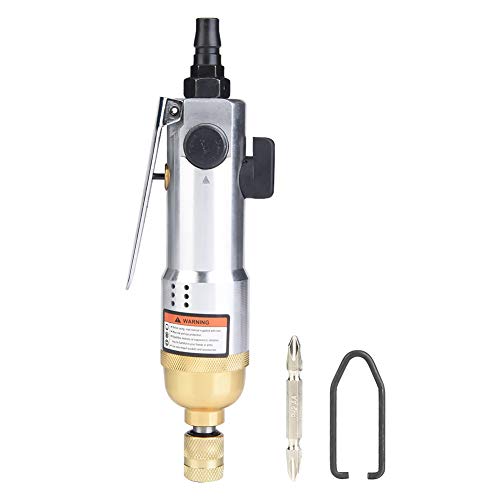 1/4 -Zoll -Pneumatikschraubendreher | 10500 U/min Reversible Gerade Handwerkzeug | Industrieschraubenfahrer für Metallautomatikreparatur/Maschinenherstellung | 35n.M Ausgang 1/4 -Zoll -Pneumatikschraubendreher | 10500 U/min Reversible Gerade Handwerkzeug | Industrieschraubenfahrer für Metallautomatikreparatur/Maschinenherstellung | 35n.M Ausgang von YONGZURA