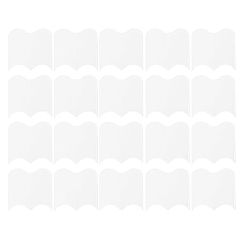 20PCS Interlocking Landscaping Edging Kit | Weatherproof PP Garden Border for Lawn/Flower Beds | Hammer - in Design, No Digging Required (White) von YONGZURA