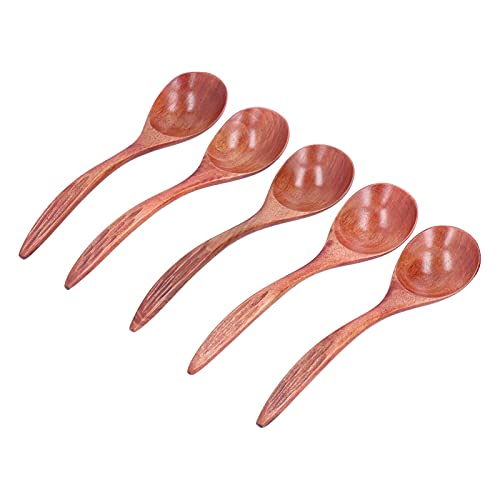 5Pcs Wooden Scoop Long Handle | Sugar/Salt/Tea Seasoning Spoon | Secure Grip Tortoise Shell Design | Safe Sustainable Phoebe Material | for Home/Restaurant/Hotel 5Pcs Wooden Scoop Long Handle | Sugar/Salt/Tea Seasoning Spoon | Secure Grip Tortoise Shell Design | Safe Sustainable Phoebe Material | for Home/Restaurant/Hotel von YONGZURA