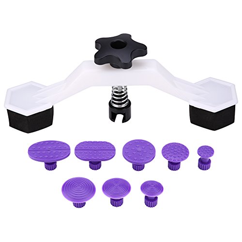 Car Dent Repair Kit | Paintless Dent Removal Tool with Bridge Puller & 8 Glue Tabs | Auto Body Repair for Cars/Motorcycles/Appliances | DIY Dent Fix Kit Car Dent Repair Kit | Paintless Dent Removal Tool with Bridge Puller & 8 Glue Tabs | Auto Body Repair for Cars/Motorcycles/Appliances | DIY Dent Fix Kit von YONGZURA