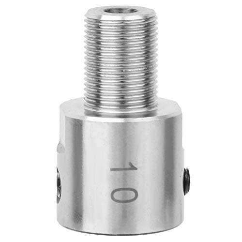 Drehstange Anschlussstange Gewinde - Austausch für K01-50/63 & K02-50/63 | Edelstahl -Chick -Motorstange/Handbohrer Chuck -Stange | Hohe Härte für Mini -Drehmaschine (10mm handle*M14*1) von YONGZURA