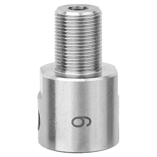 Drehstange Anschlussstange Gewinde - Austausch für K01-50/63 & K02-50/63 | Edelstahl -Chick -Motorstange/Handbohrer Chuck -Stange | Hohe Härte für Mini -Drehmaschine (6-M14*1) von YONGZURA