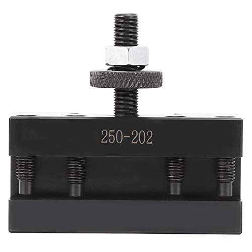 Drehwerkzeughalter 250-202 | Effiziente Änderung des Wendewerkzeugs für 10 bis 15 Zoll Swing | Hochkohlenstoff -Stahl -Schwalbenschwanz -Groove -Halterung | Ersatz für Drehwerkzeughalter 250-202 | Effiziente Änderung des Wendewerkzeugs für 10 bis 15 Zoll Swing | Hochkohlenstoff -Stahl -Schwalbenschwanz -Groove -Halterung | Ersatz für von YONGZURA