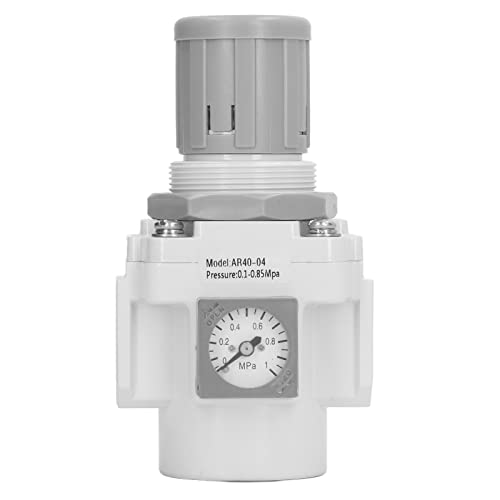 Flow Controller 14.5-123.3 PSI | G1 / 2in Thread Aluminum Alloy Control Valve with PSI Meter | for Pneumatic Tools/Industrial Use/Compressors Flow Controller 14.5-123.3 PSI | G1 / 2in Thread Aluminum Alloy Control Valve with PSI Meter | for Pneumatic Tools/Industrial Use/Compressors von YONGZURA