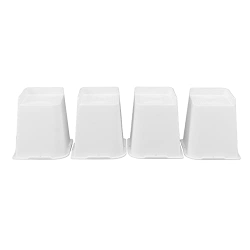 Furniture Risers 6 Inch | High Capacity Bed/Sofa/Chair Risers | L Shape Design Grip Furniture Leg Extenders | 4 Pack ABS Plastic Risers for Storage & Maintenance Furniture Risers 6 Inch | High Capacity Bed/Sofa/Chair Risers | L Shape Design Grip Furniture Leg Extenders | 4 Pack ABS Plastic Risers for Storage & Maintenance von YONGZURA