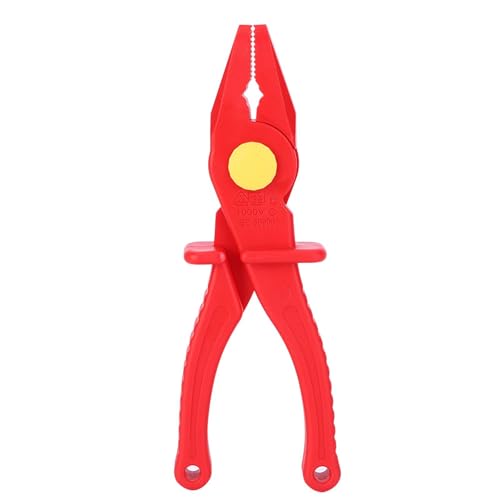 Isolierte Plastikabschneidzange | 1000V zertifiziert für lebende Drähte | Ergonomisches Werkzeug für Instrumenteninstallation/Schaltung Breaking | 7,7 Zoll sicheres Griff von YONGZURA