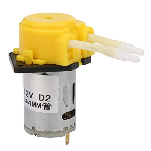 Peristaltic Pump 12V DC | 39ml / min Flow Rate for Aquarium/Lab Analytical/Pharmaceuticals | Quick - Release Head & Reversible Flow | Silicone Tubing 2x4mm Peristaltic Pump 12V DC | 39ml / min Flow Rate for Aquarium/Lab Analytical/Pharmaceuticals | Quick - Release Head & Reversible Flow | Silicone Tubing 2x4mm von YONGZURA