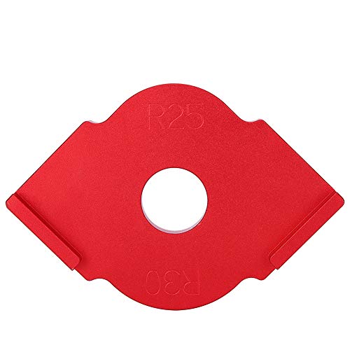 Radius Clamp for Hand - Held Perimeter Trimmer/Engraving Machine | R25 - R30 Aluminum Alloy Template Tool | Quick Fix Wood Board for Corner Grinding Radius Clamp for Hand - Held Perimeter Trimmer/Engraving Machine | R25 - R30 Aluminum Alloy Template Tool | Quick Fix Wood Board for Corner Grinding von YONGZURA
