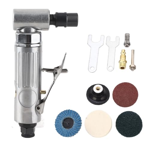 Right Angle Die Grinder | 0.3HP 20000 RPM with 1/4 & 1/8 Chuck | Tungsten Steel for High Temp Performance | Grinding/Polishing/Sanding von YONGZURA