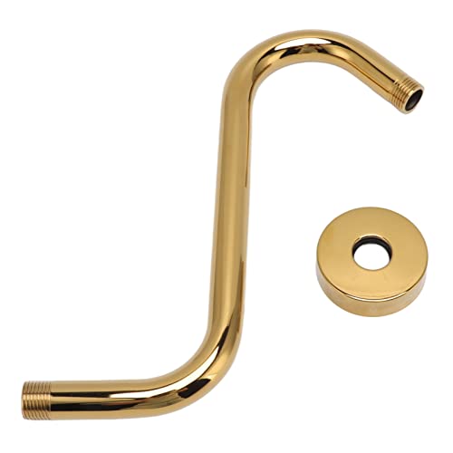 S geformte Duscharm 304 Edelstahl | Gold gebürstetes Finish für Badezimmer/Duschkopfverlängerung | Leckdosendesign, trennen geschützt und einfach zu warten S geformte Duscharm 304 Edelstahl | Gold gebürstetes Finish für Badezimmer/Duschkopfverlängerung | Leckdosendesign, trennen geschützt und einfach zu warten von YONGZURA