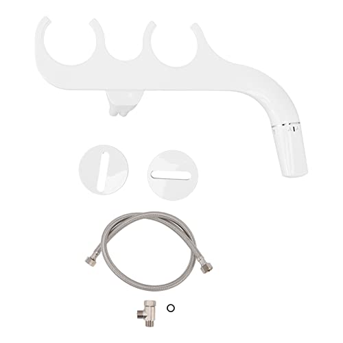 Slim Bidet Toilet Attachment | 3/8 Inch Copper Tee Self Maintaining Dual Nozzle | Sanitary Bidet for Feminine Wash/Postpartum Care/Family Use | Non Electric, Easy Install, von YONGZURA