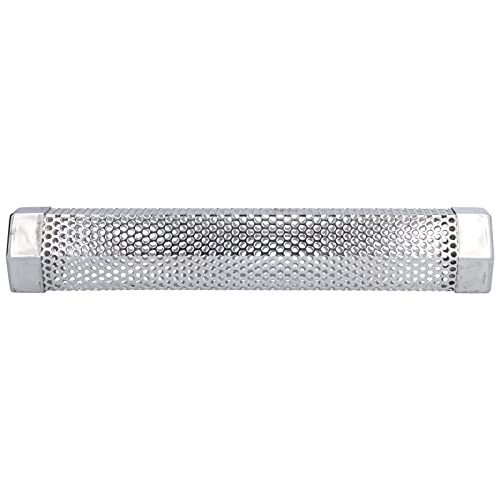 Stainless Steel Smoker Tube | Hex Design for Stable Cold/Hot Smoking | Portable Smoke Generator for Grilled Meats/Vegetables/Nuts | 304 Steel, 5 - Hour Smoke Time (30.6CM long * 5CM high [Order von YONGZURA
