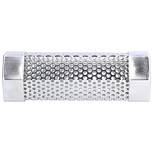 Stainless Steel Smoker Tube | Hex Design for Stable Cold/Hot Smoking | Portable Smoke Generator for Grilled Meats/Vegetables/Nuts | 304 Steel, 5 - Hour Smoke Time (Length 15.4CM*High 5CM【Order von YONGZURA